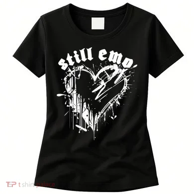 Emo Rock Still Emo 2000s Emo Ska Pop Punk Band Music Women's T-Shirt