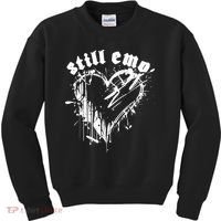 Emo Rock Still Emo 2000s Emo Ska Pop Punk Band Music Kids Sweatshirt thumb 0