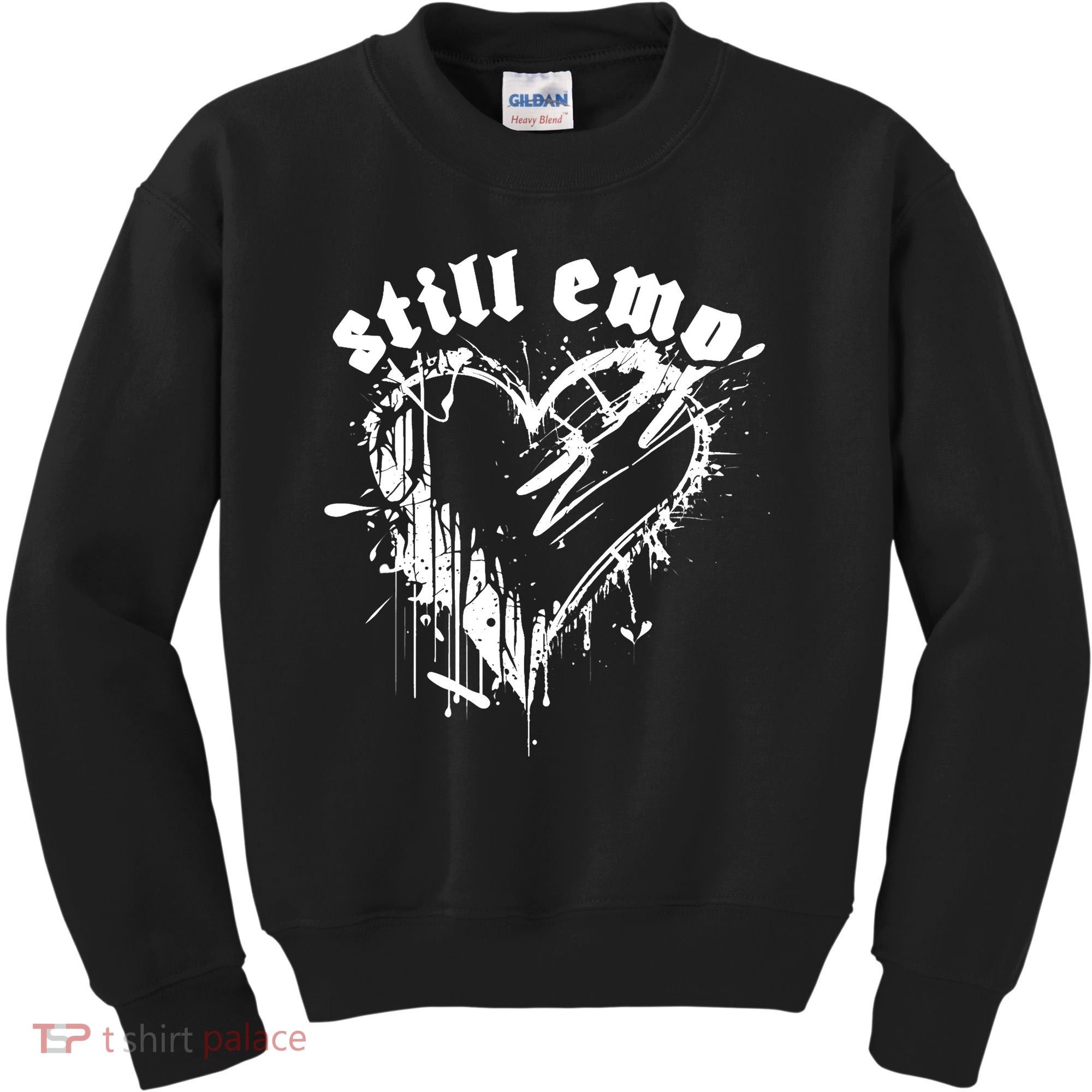 Emo Rock Still Emo 2000s Emo Ska Pop Punk Band Music Kids Sweatshirt