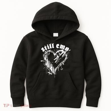 Emo Rock Still Emo 2000s Emo Ska Pop Punk Band Music Kids Hoodie