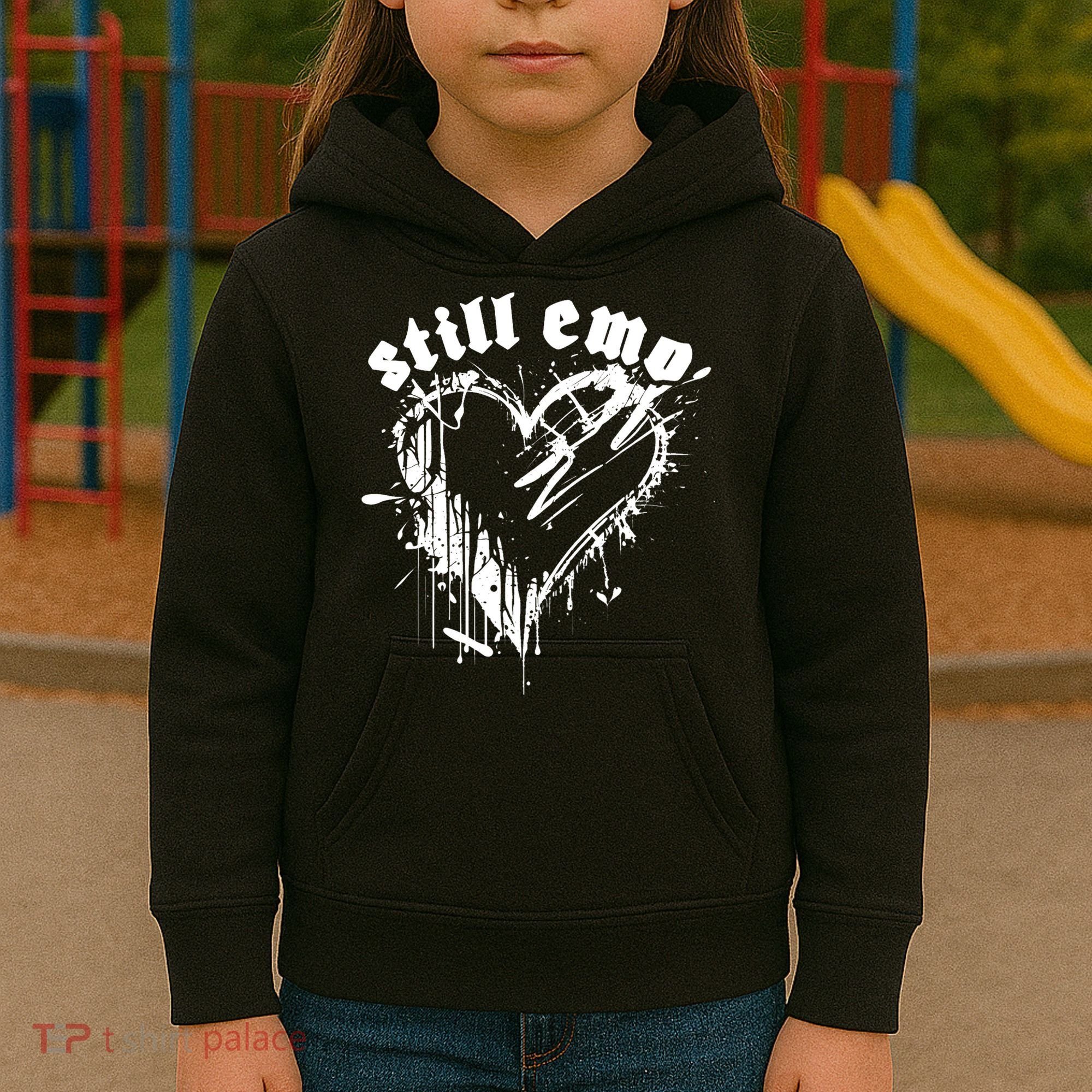 Emo Rock Still Emo 2000s Emo Ska Pop Punk Band Music Kids Hoodie