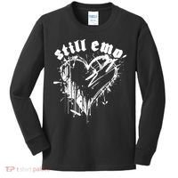 Emo Rock Still Emo 2000s Emo Ska Pop Punk Band Music Kids Long Sleeve Shirt thumb 0