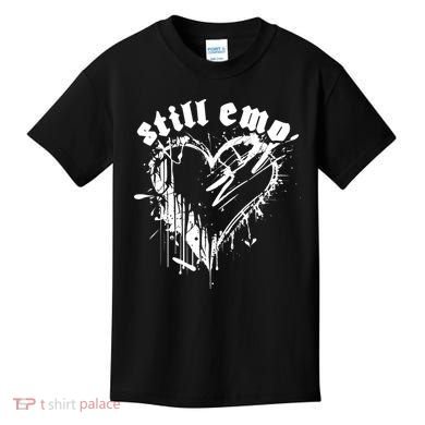 Emo Rock Still Emo 2000s Emo Ska Pop Punk Band Music Kids T-Shirt