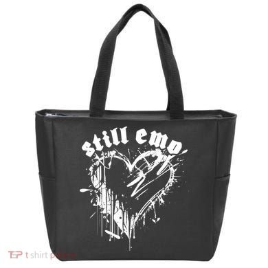 Emo Rock Still Emo 2000s Emo Ska Pop Punk Band Music Tote Bag
