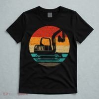 Excavator Retro Style Vintage T-Shirt thumb 5