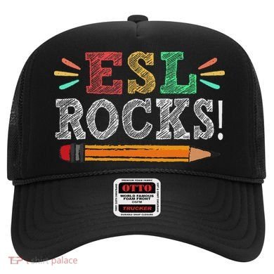 Esl Rocks Teacher Students Funny Back To School Hat