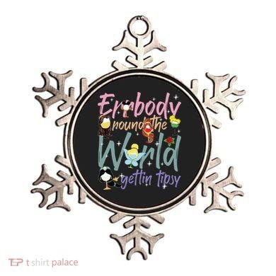 Errbody Round The World Gettin Tipsy Drinking Around The World Ornament