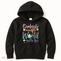 Errbody Round The World Gettin Tipsy Drinking Around The World Kids Hoodie thumb 0