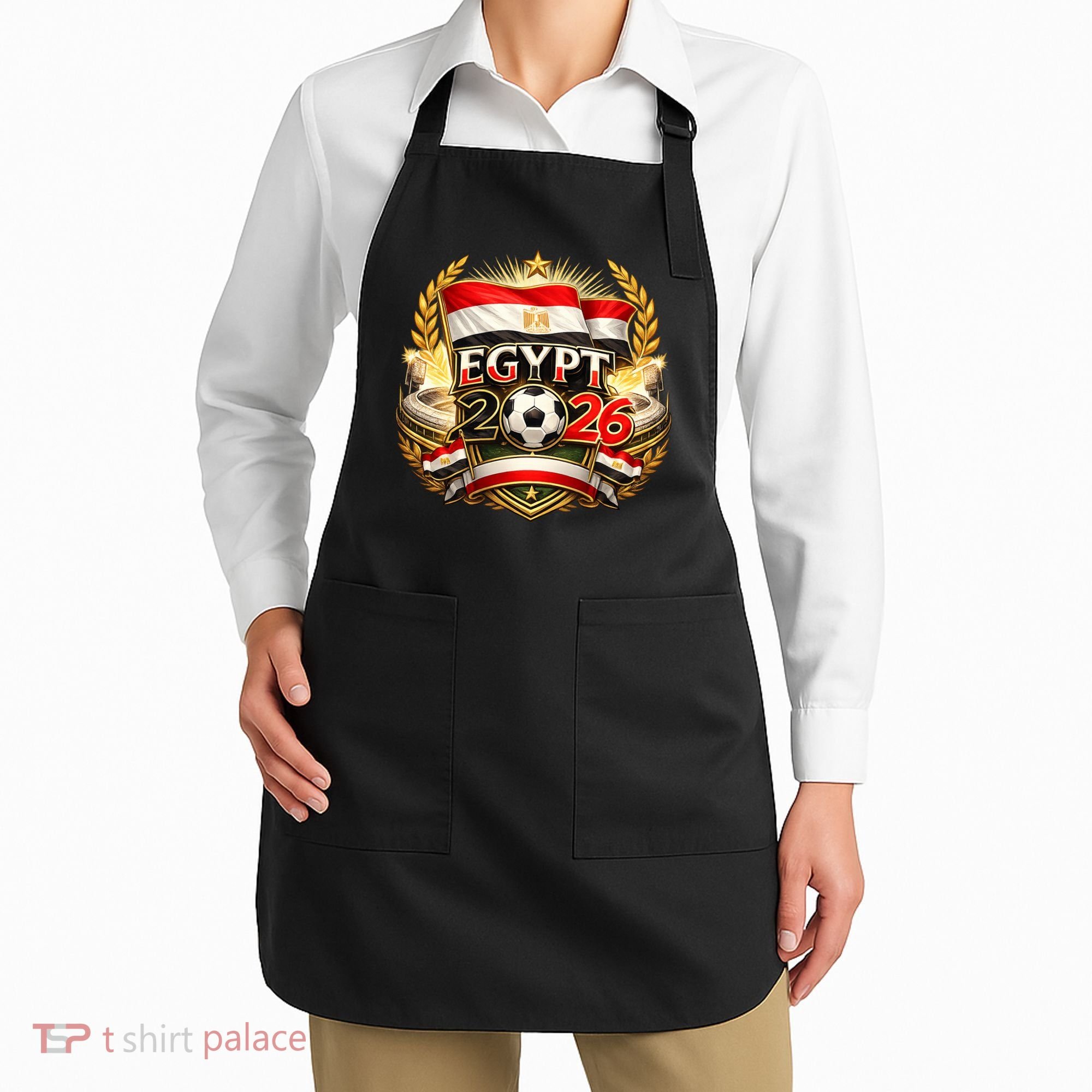 Egypt Soccer 2026 World Champion Spirit Fans Apron