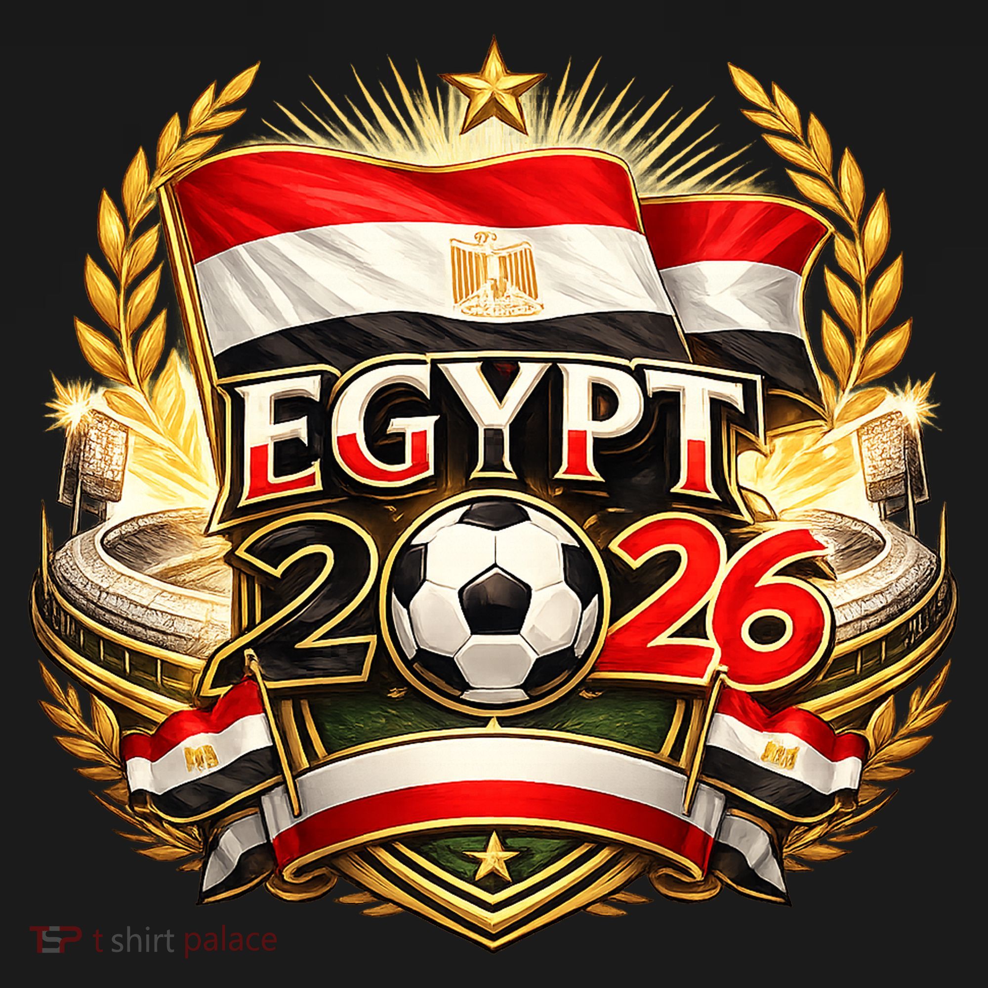 Egypt Soccer 2026 World Champion Spirit Fans Sweatshirt