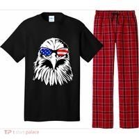 Eagle Sunglasses 4th Of July American Flag Pajama Set thumb 0