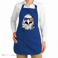 Eagle Sunglasses 4th Of July American Flag Apron thumb 2