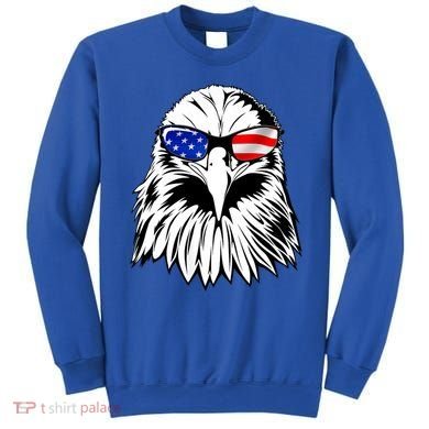 Eagle Sunglasses 4th Of July American Flag Sweatshirt