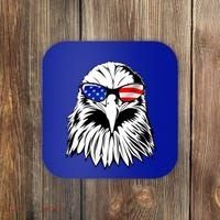 Eagle Sunglasses 4th Of July American Flag Coaster thumb 0