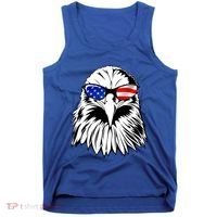 Eagle Sunglasses 4th Of July American Flag Tank Top thumb 0