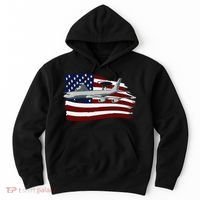 E3 Sentry Awacs Plane Us Flag Usa Hoodie thumb 0