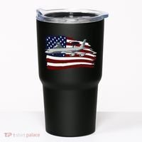 E3 Sentry Awacs Plane Us Flag Usa Tumbler thumb 0
