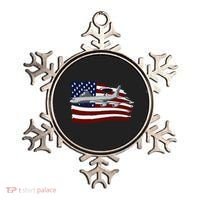 E3 Sentry Awacs Plane Us Flag Usa Ornament thumb 0