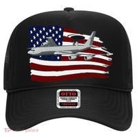 E3 Sentry Awacs Plane Us Flag Usa Hat thumb 0