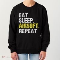 Eat Sleep Airsoft Repeat Air Soft Cool Women's Sweatshirt thumb 0