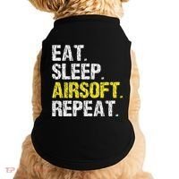 Eat Sleep Airsoft Repeat Air Soft Cool Doggie Tank thumb 0