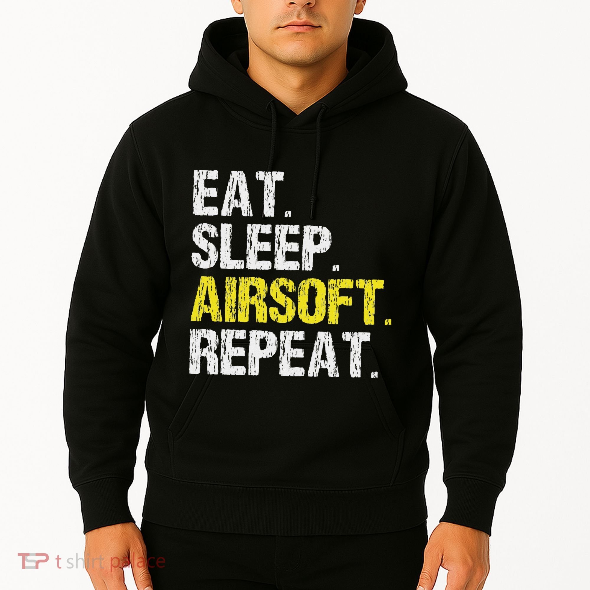 Eat Sleep Airsoft Repeat Air Soft Cool Hoodie