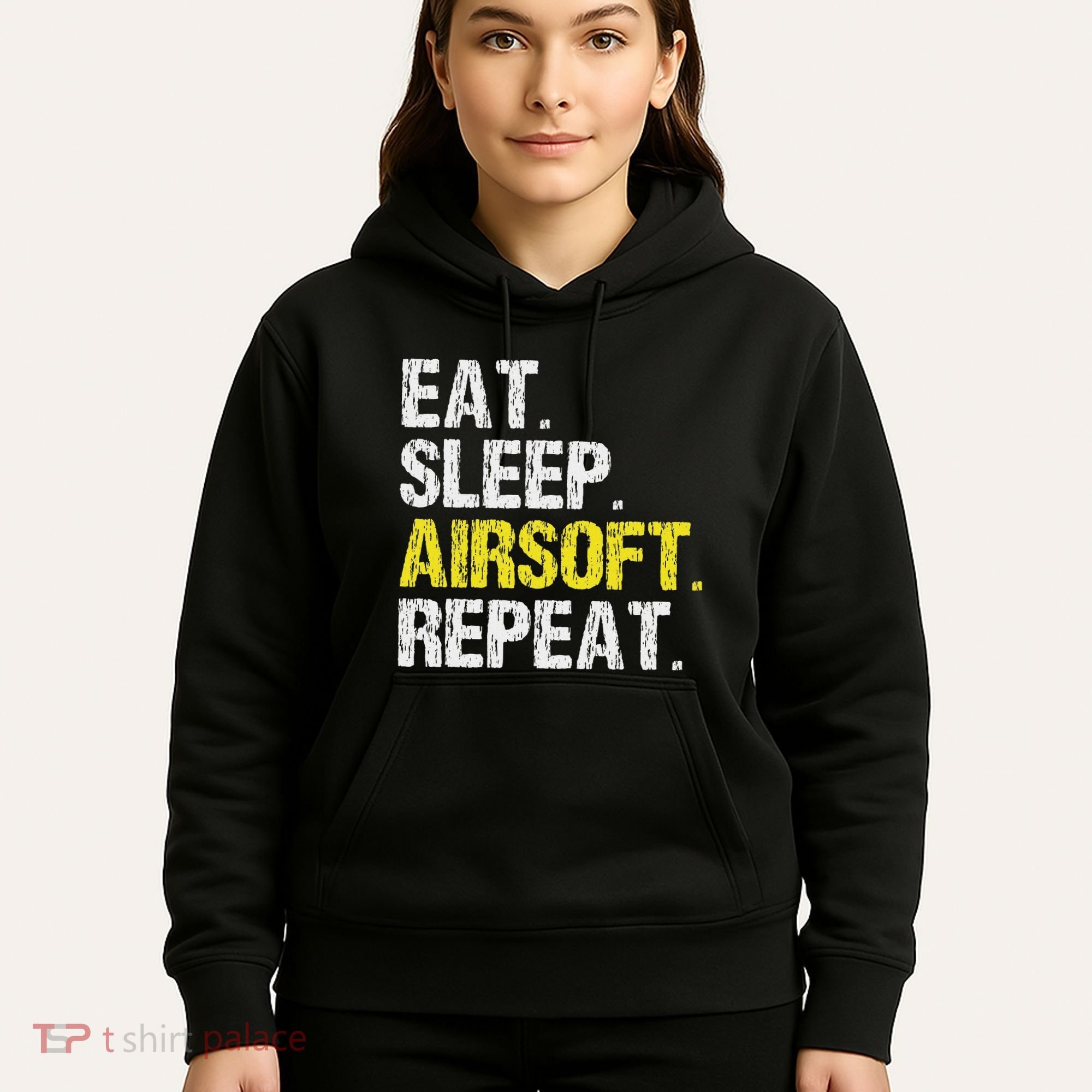 Eat Sleep Airsoft Repeat Air Soft Cool Hoodie