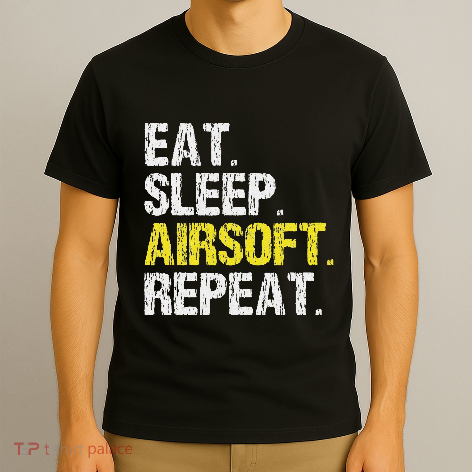 Eat Sleep Airsoft Repeat Air Soft Cool T-Shirt