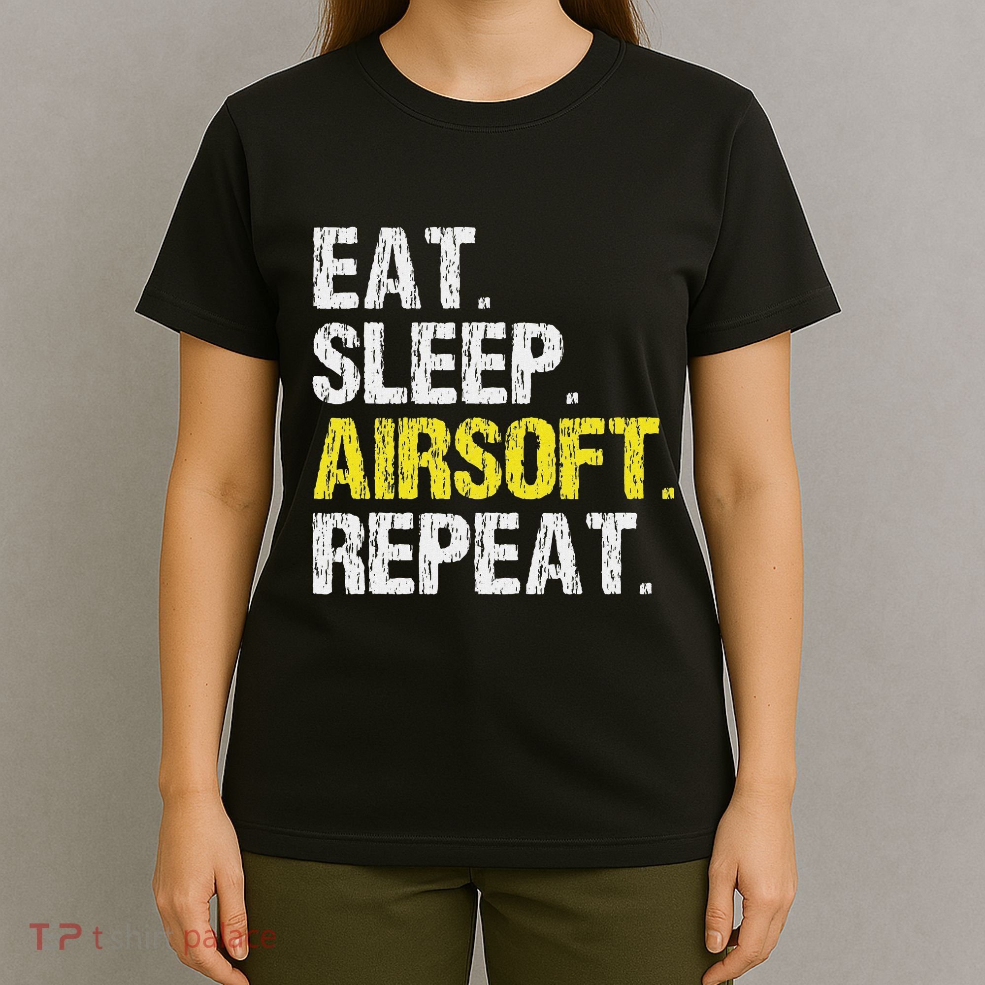 Eat Sleep Airsoft Repeat Air Soft Cool T-Shirt