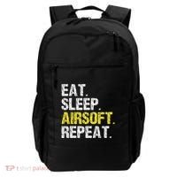 Eat Sleep Airsoft Repeat Air Soft Cool Backpack thumb 0