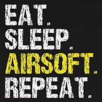 Eat Sleep Airsoft Repeat Air Soft Cool Toddler Hoodie thumb 2