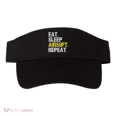 Eat Sleep Airsoft Repeat Air Soft Cool Visor