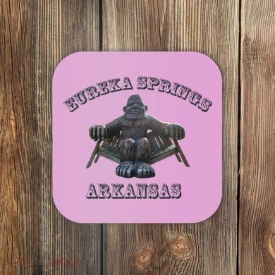 Eureka Springs Arkansas Souvenir Coaster