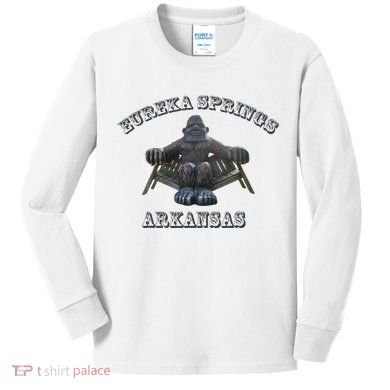 Eureka Springs Arkansas Souvenir Kids Long Sleeve Shirt