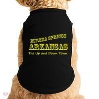 Eureka Springs Arkansas Up And Down Town Souvenir Doggie Tank thumb 0