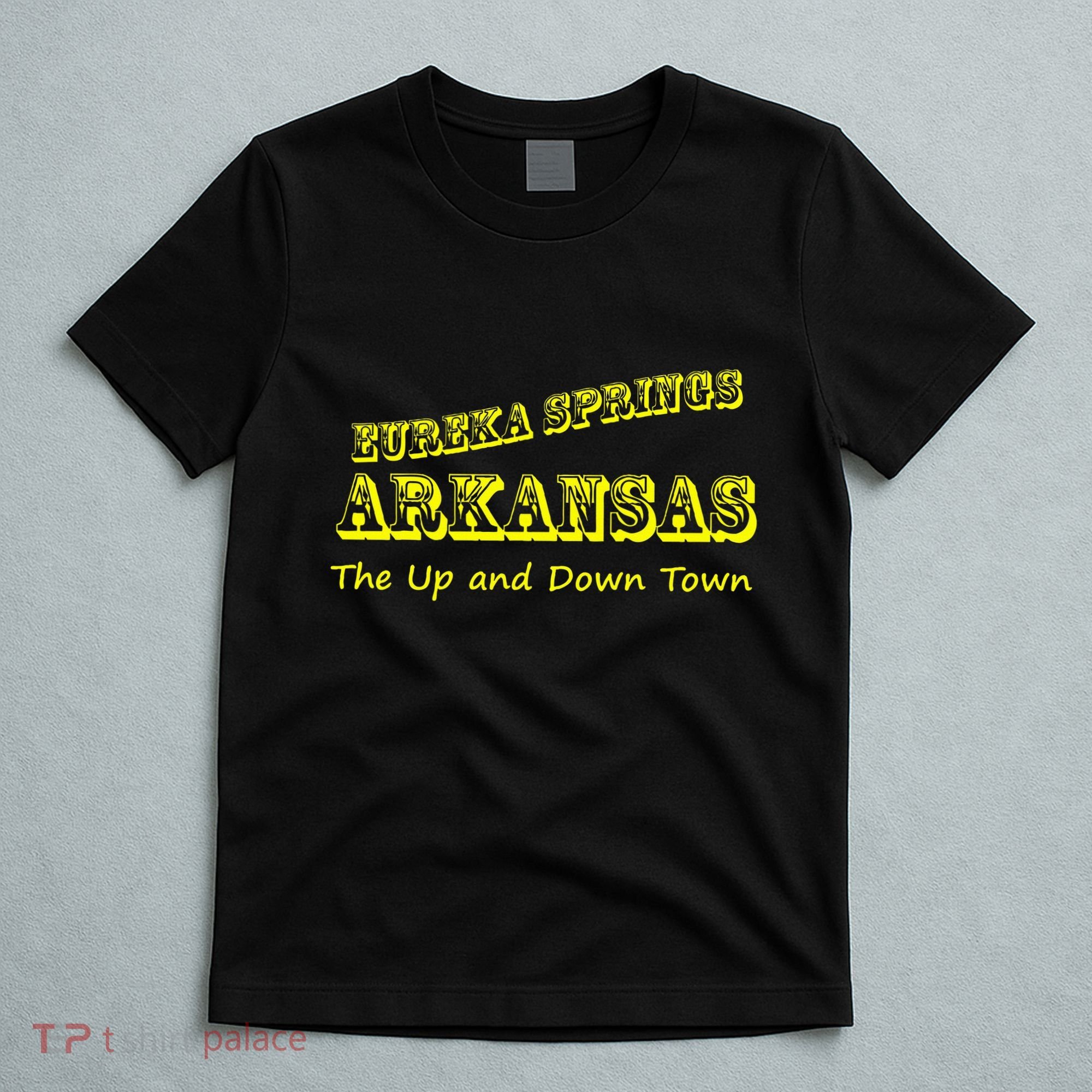 Eureka Springs Arkansas Up And Down Town Souvenir T-Shirt