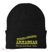 Eureka Springs Arkansas Up And Down Town Souvenir Beanie thumb 0
