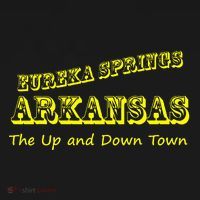 Eureka Springs Arkansas Up And Down Town Souvenir Women's Hoodie thumb 2