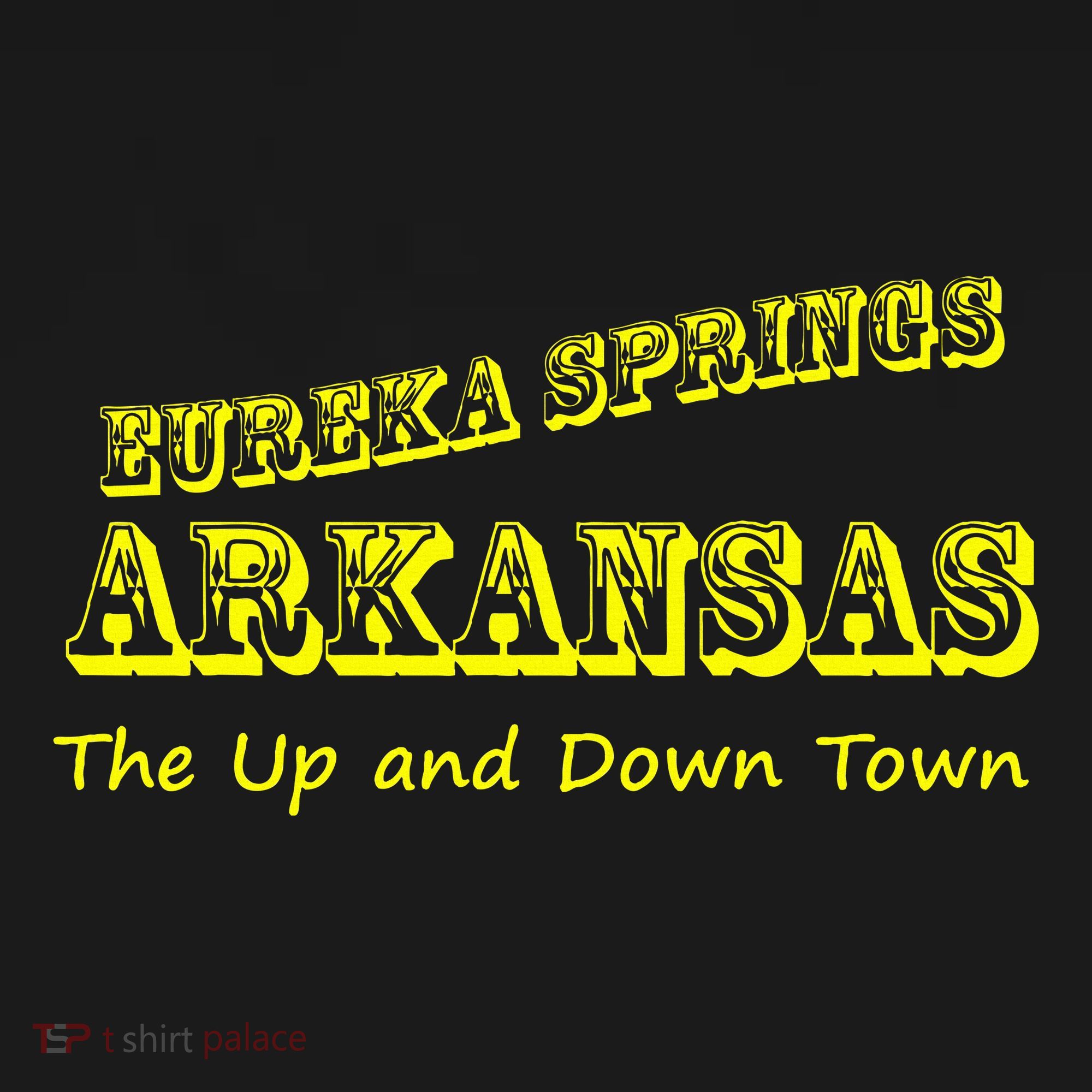 Eureka Springs Arkansas Up And Down Town Souvenir Women's Hoodie