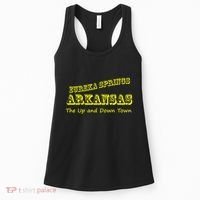 Eureka Springs Arkansas Up And Down Town Souvenir Women's Tank Top thumb 0