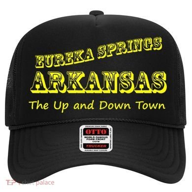 Eureka Springs Arkansas Up And Down Town Souvenir Hat