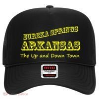 Eureka Springs Arkansas Up And Down Town Souvenir Hat thumb 0