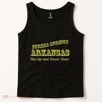Eureka Springs Arkansas Up And Down Town Souvenir Tank Top thumb 2