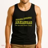 Eureka Springs Arkansas Up And Down Town Souvenir Tank Top thumb 3