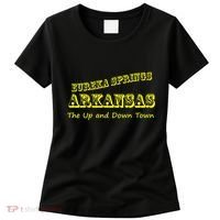 Eureka Springs Arkansas Up And Down Town Souvenir Women's T-Shirt thumb 0