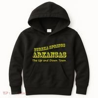 Eureka Springs Arkansas Up And Down Town Souvenir Kids Hoodie thumb 0