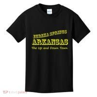 Eureka Springs Arkansas Up And Down Town Souvenir Kids T-Shirt thumb 0