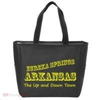 Eureka Springs Arkansas Up And Down Town Souvenir Tote Bag thumb 0