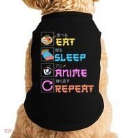 Eat Sleep Anime Repeat Anime Manga Doggie Tank thumb 0