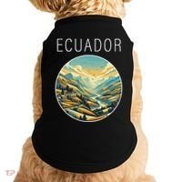 Ecuador Scenery Art Deco Doggie Tank thumb 0